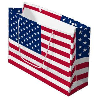 Flag America American country travel Large Gift Bag