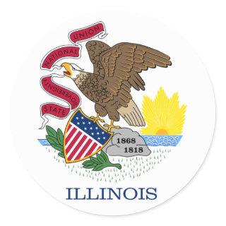 Flag and Seal of Illinois