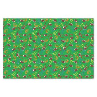 Flag Football Patterned Tissue Paper