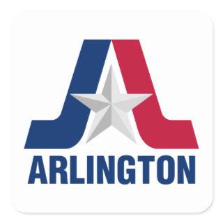 Flag of Arlington, Texas Square Sticker