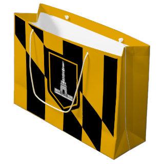 Flag of Baltimore, Maryland Large Gift Bag