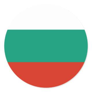 Flag of Bulgaria Classic Round Sticker