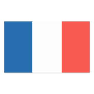 Flag of France Rectangular Sticker