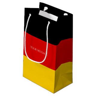 Flag of Germany Schwarz Rot Gold Personalized Small Gift Bag