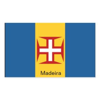 Flag of Madeira Rectangular Sticker
