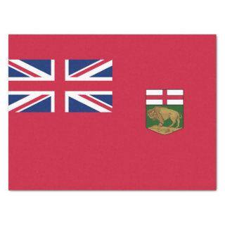 Flag of Manitoba Tissue Paper