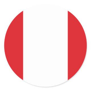 Flag of Peru Sticker