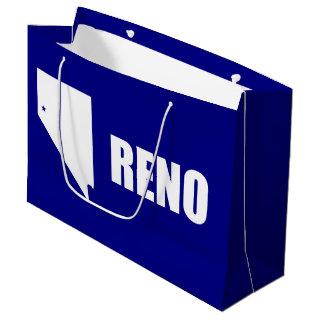 Flag of Reno, Nevada Large Gift Bag