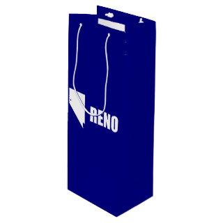 Flag of Reno, Nevada Wine Gift Bag