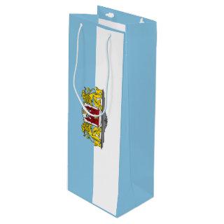 Flag of Riga, Latvia Wine Gift Bag