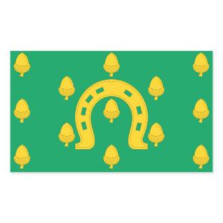 Flag of Rutland Rectangular Sticker