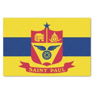 Flag of Saint Paul (Minnesota) Tissue Paper