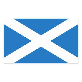 Flag of Scotland - Bratach na h-Alba Rectangular Sticker