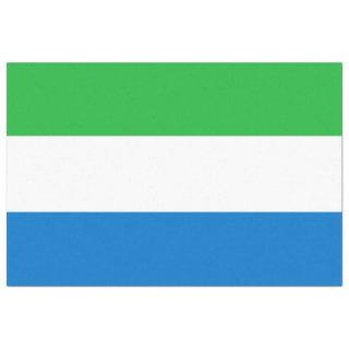 Flag of Sierra Leone Tissue Paper