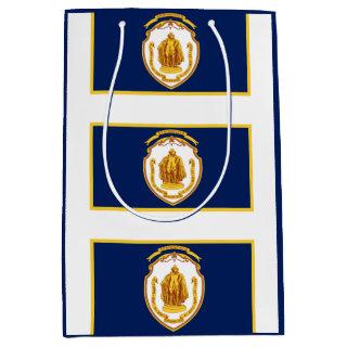 Flag of Springfield, Massachusetts Medium Gift Bag