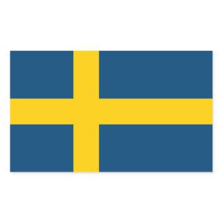Flag of Sweden Rectangular Sticker