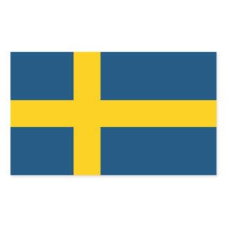 Flag of Sweden Rectangular Sticker