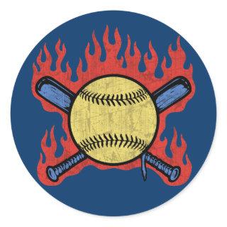 Flambeau Field Classic Round Sticker