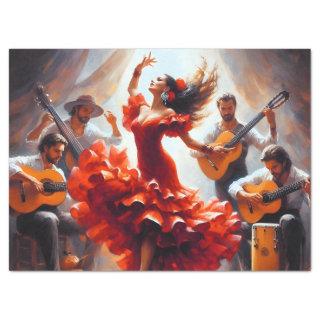 Flamenco Dancing Ephemera Furniture Decoupage Tissue Paper