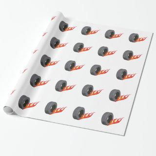 FLAMING TIRE