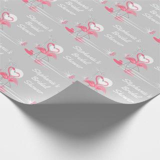 Flamingo Love Side Bridal Shower