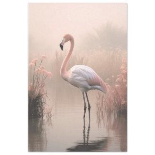 Flamingo, Rose Pink, Misty Lake, Pampas Grass Tissue Paper