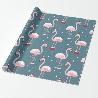 Flamingo Tropical Christmas