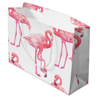Flamingos Large Gift Bag
