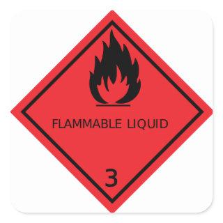 Flammable Liquid Sticker