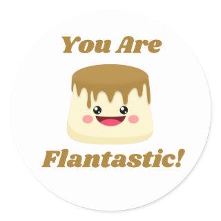 Flantastic! Classic Round Sticker