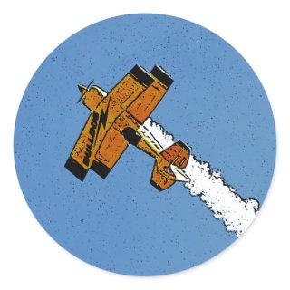 Flight 1 stkcna classic round sticker