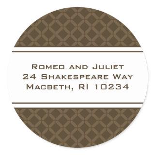 Flora Bee Address Label