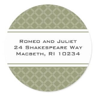 Flora Bee Address Label