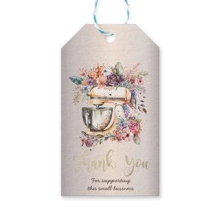Floral Mixer Bakery   Gift Tags