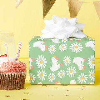 Floral Skates Roller Skating Pattern Birthday
