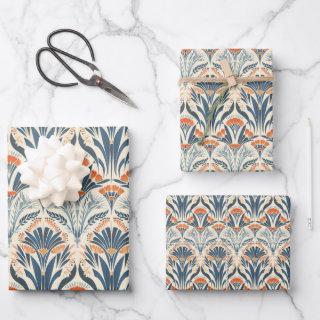 Floral Vintage-Inspired Art Deco  Sheets