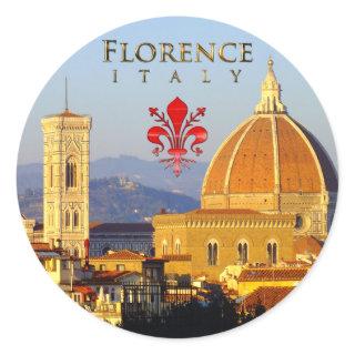 Florence - Santa Maria del Fiore Classic Round Sticker