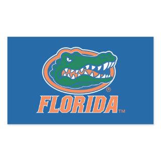 Florida Gator Head Full-Color Rectangular Sticker