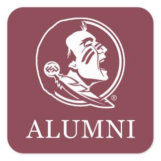 Florida State University Alumni Square Sticker