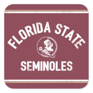 Florida State University | Seminoles - Vintage Square Sticker