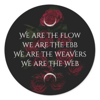 Flow and Ebb sticker