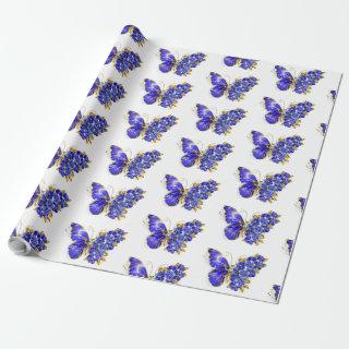 Flower Sapphire Butterfly