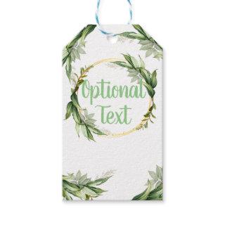 Flowering Olive Tree Branches  Gift Tags