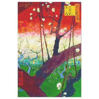 Flowering Plum Tree (after Hiroshige), Van Gogh Tissue Paper