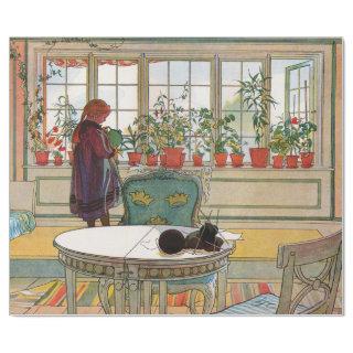 Flowers on the Windowsill by Carl Larsson