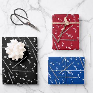 Flue Music Notes Pattern  Sheets