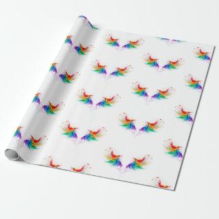Fluffy Rainbow Wings