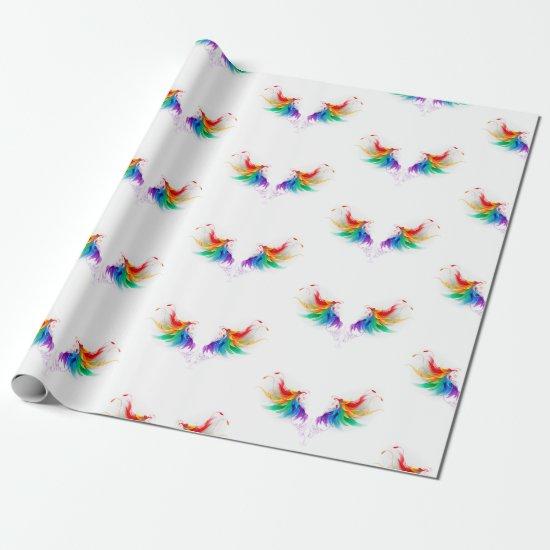Fluffy Rainbow Wings