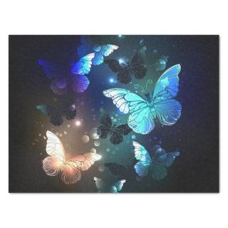 Fluttering Night Butterfly Tissue Paper