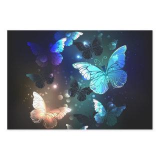 Fluttering Night Butterfly  Sheets